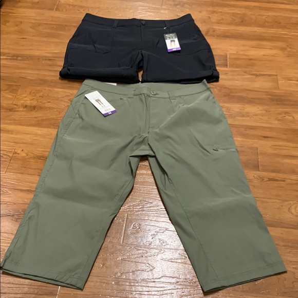 Eddie Bauer Pants - NWT Eddie Bauer Rainier Capri Pants & shorts bundle